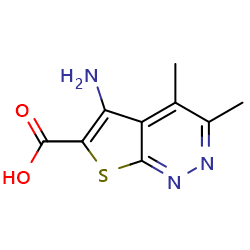 5-amino-3,4-dimethylthieno[2,3-c]pyridazine-6-carboxylicacidͼƬ