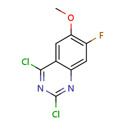 2,4-dichloro-7-fluoro-6-methoxyquinazolineͼƬ