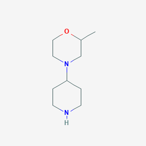 2-Methyl-4-(piperidin-4-yl)morpholineͼƬ