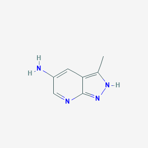 3-methyl-1H-pyrazolo[3,4-b]pyridin-5-amineͼƬ