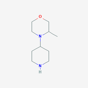 3-Methyl-4-(piperidin-4-yl)morpholineͼƬ