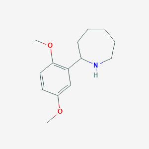 2-(2,5-Dimethoxyphenyl)azepaneͼƬ