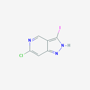 6-chloro-3-iodo-1H-pyrazolo[4,3-c]pyridineͼƬ