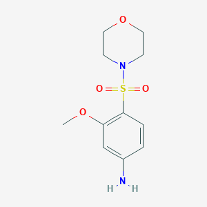 3-Methoxy-4-(morpholine-4-sulfonyl)-phenylamineͼƬ