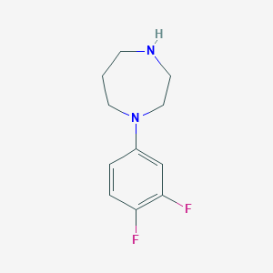 1-(3,4-difluorophenyl)-1,4-diazepaneͼƬ