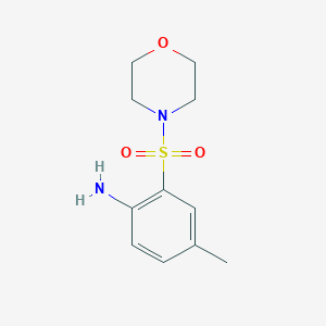 4-Methyl-2-(morpholine-4-sulfonyl)anilineͼƬ