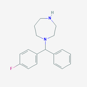 1-[(4-Fluorophenyl)(phenyl)methyl]-1,4-diazepaneͼƬ