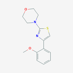 4-[4-(2-Methoxyphenyl)-1,3-thiazol-2-yl]morpholineͼƬ