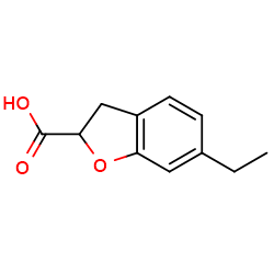 6-ethyl-2,3-dihydro-1-benzofuran-2-carboxylicacidͼƬ
