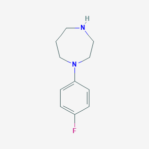 1-(4-Fluorophenyl)-1,4-diazepane acetateͼƬ