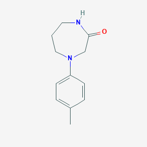 4-(4-Methylphenyl)-1,4-diazepan-2-oneͼƬ