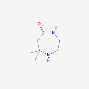 7,7-dimethyl-1,4-diazepan-5-oneͼƬ