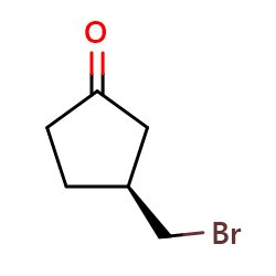 (3S)-3-(bromomethyl)cyclopentan-1-oneͼƬ
