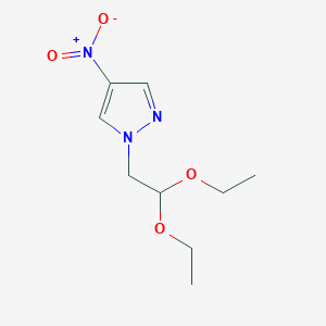 1-(2,2-Diethoxyethyl)-4-nitro-1H-pyrazoleͼƬ