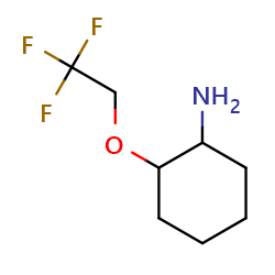 2-(2,2,2-trifluoroethoxy)cyclohexan-1-amineͼƬ