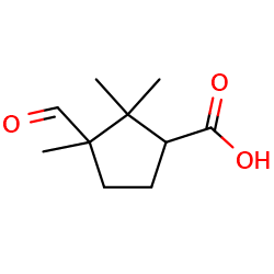 3-formyl-2,2,3-trimethylcyclopentane-1-carboxylicacidͼƬ
