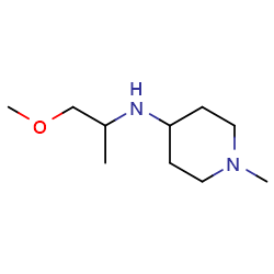 N-(1-methoxypropan-2-yl)-1-methylpiperidin-4-amineͼƬ