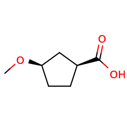 rel-(1S,3R)-3-methoxycyclopentane-1-carboxylicacidͼƬ