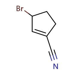 3-bromocyclopent-1-ene-1-carbonitrileͼƬ