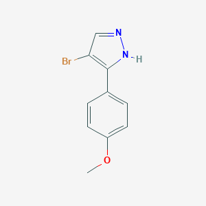 4-Bromo-5-(4-methoxyphenyl)pyrazoleͼƬ