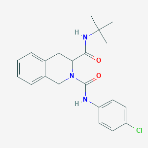 N~3~-(tert-butyl)-N~2~-(4-chlorophenyl)-3,4-dihydro-2,3(1H)-isoquinolinedicarboxamideͼƬ