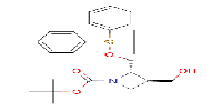 tert-butyltrans-2-{[(tert-butyldiphenylsilyl)oxy]methyl}-3-(hydroxymethyl)azetidine-1-carboxylateͼƬ
