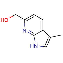 {3-methyl-1H-pyrrolo[2,3-b]pyridin-6-yl}methanolͼƬ