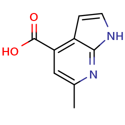 6-methyl-1H-pyrrolo[2,3-b]pyridine-4-carboxylicacidͼƬ