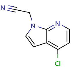 2-{4-chloro-1H-pyrrolo[2,3-b]pyridin-1-yl}acetonitrileͼƬ
