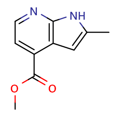 methyl2-methyl-1H-pyrrolo[2,3-b]pyridine-4-carboxylateͼƬ