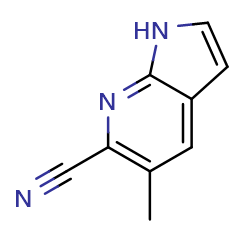 5-methyl-1H-pyrrolo[2,3-b]pyridine-6-carbonitrileͼƬ