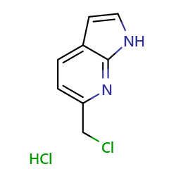 6-(chloromethyl)-1H-pyrrolo[2,3-b]pyridinehydrochlorideͼƬ