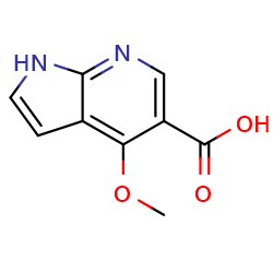 4-methoxy-1H-pyrrolo[2,3-b]pyridine-5-carboxylicacidͼƬ