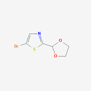 5-Bromo-2-(1,3-dioxolan-2-yl)-1,3-thiazoleͼƬ