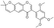 2',4',5'-Trimethoxy-2'',2''-dimethylpyrano[5'',6'':6,7]isoflavoneͼƬ