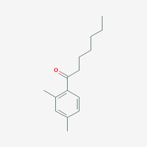 1-(2,4-Dimethylphenyl)heptan-1-oneͼƬ