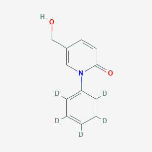 5-Hydroxymethyl-N-phenyl-2-1H-pyridone-d5ͼƬ