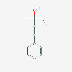 3-Methyl-1-phenyl-pent-1-yn-3-olͼƬ