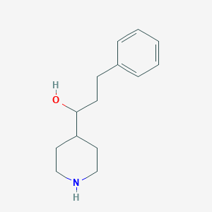 3-phenyl-1-piperidin-4-ylpropan-1-olͼƬ