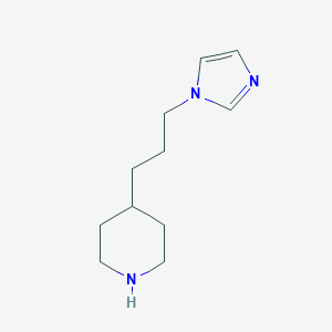 4-[3-(1H-imidazol-1-yl)propyl]piperidineͼƬ