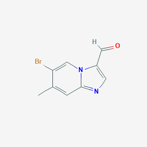 6-Bromo-7-methylimidazo[1,2-a]pyridine-3-carbaldehydeͼƬ