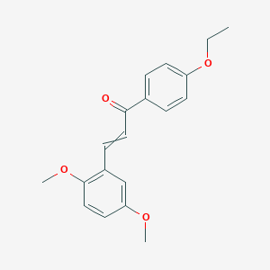 (2E)-3-(2,5-dimethoxyphenyl)-1-(4-ethoxyphenyl)prop-2-en-1-oneͼƬ