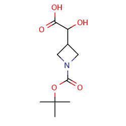 2-{1-[(tert-butoxy)carbonyl]azetidin-3-yl}-2-hydroxyaceticacidͼƬ
