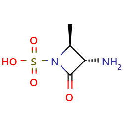 (2S,3S)-3-amino-2-methyl-4-oxoazetidine-1-sulfonicacidͼƬ