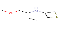 N-(1-methoxybutan-2-yl)thietan-3-amineͼƬ