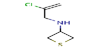 N-(2-chloroprop-2-en-1-yl)thietan-3-amineͼƬ
