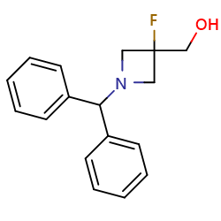 [1-(diphenylmethyl)-3-fluoroazetidin-3-yl]methanolͼƬ