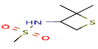 N-(2,2-dimethylthietan-3-yl)methanesulfonamideͼƬ
