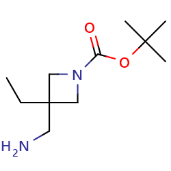 tert-butyl3-(aminomethyl)-3-ethylazetidine-1-carboxylateͼƬ
