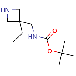 tert-butylN-[(3-ethylazetidin-3-yl)methyl]carbamateͼƬ